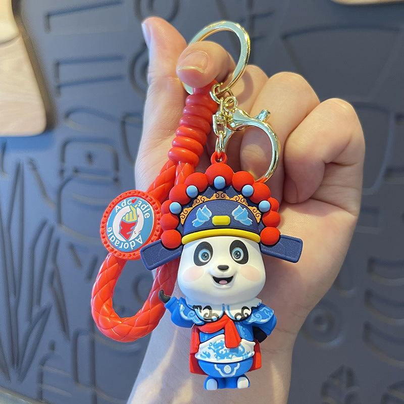 Wholesale Peking Opera Panda Keychain